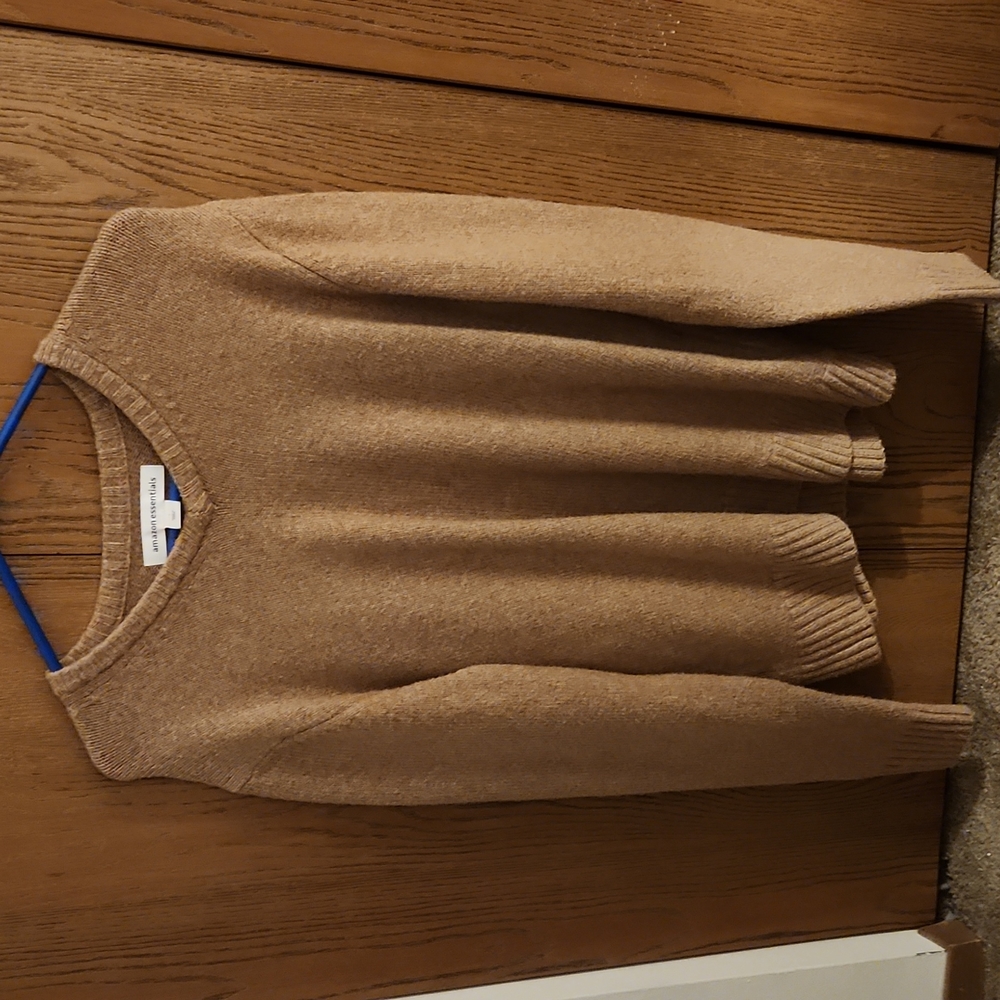 Long-Sleeve V-Neck Sweater
